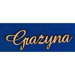 Grażyna   2,5x9cm  cz;amaze